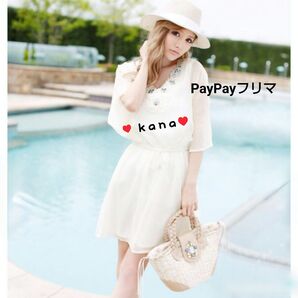 Rady シフォン モチーフレース ワンピース