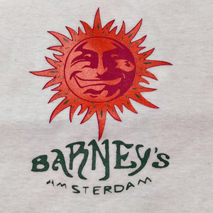 送料無料【BARNEYS】バーニーズファーム / Amsterdam / ホワイト★選べる5サイズ/S M L XL 2XL/ヘビーウェイト 5.6オンス