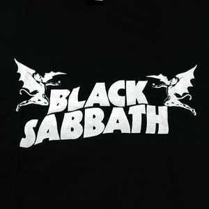 送料無料【BLACK SABBATH】ブラック サバス/ ブラック★選べる5サイズ/S M L XL 2XL/ヘビーウェイト 5.6オンス