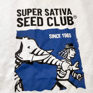 送料無料【Super Sativa Seed Club 】スーパー サティバ シード クラブ/ ホワイト★選べる5サイズ/S M L XL 2XL/ヘビーウェイト 5.6オンス