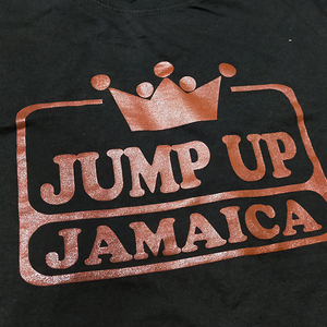 送料込 【 Jump Up Jamaica】/Reggae/ ブラック★選べる5サイズ/S M L XL 2XL/ヘビーウェイト 5.6オンス