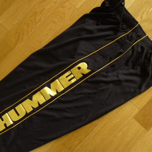 ★HUMMER DRY 半袖・ハーフパンツ 上下セット★ジャージ上下/5L/ブラック×ゴールド/トレーニングウエアの画像8