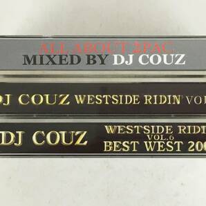 ■□Q507 DJ COUZ ALL ABOUT 2PAC WESTSIDE RIDIN Vol.6 Vol.7 カセットテープ 3本セット□■の画像2