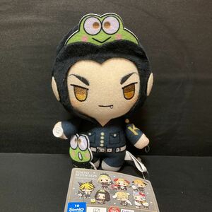 東京リベンジャーズ × サンリオキャラクターズ 手つなぎぬいぐるみ 場地圭介 けろけろけろっぴ ぬいぐるみ グッズ 東リべ コラボ