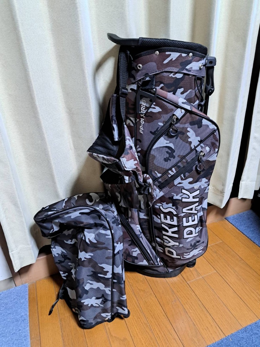 希少品】UU.アリゲーター 迷彩 キャディーバック-