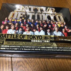 BATTLE OF TOKYO CD+DVD 初回生産限定盤【最終値下】GENERATIONS,RAMPAGE,FANTASTIC