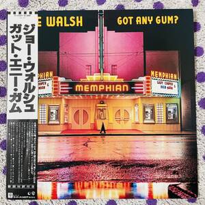 【LP】【帯付】◆即決◆美盤 中古■【JOE WALSH ジョーウォルシュ / GOT ANY GUM ガットエニーガム】■P13529 EAGLES イーグルス