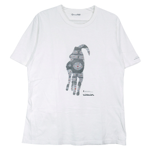 visvim ビズビム A PEACE OF ANIMALS TOMO PAINTING AND DYEING ART TEE ピース オブ アニマルズ トモ ペインティング アンド Tシャツ