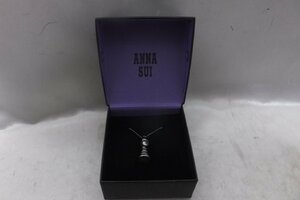 ANNA SUI ネックレス 人モチーフ 素材刻印無 箱付 アクセサリー