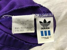 adidas アディダス セットアップジャージ トラックジャケット トレーニングウェア デサント 90's サイズ：L カラー：パープル_画像9