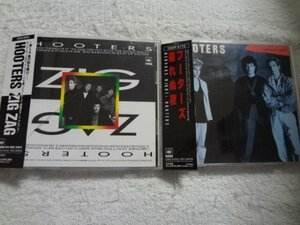 THE HOOTERSフーターズ オリジナルアルバムCD2枚セット 「nervous night 眠れぬ夜」「ZIG ZAG」