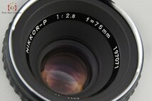 【中古】 Nikon ニコン NIKKOR-P 75mm f/2.8 ゼンザブロニカ EC S2 S2A用_画像2