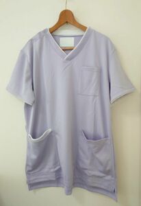  man and woman use shoulder snap-button stretch s Club LL lavender × white [KIY-1402]