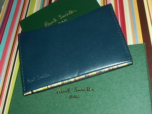 *051*N new goods regular goods / Paul Smith popular multi edge / fixed period license proof inserting 