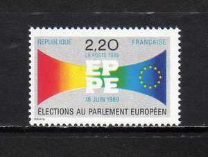 185255 フランス 1989年 第3回欧州議会直接選挙 未使用NH