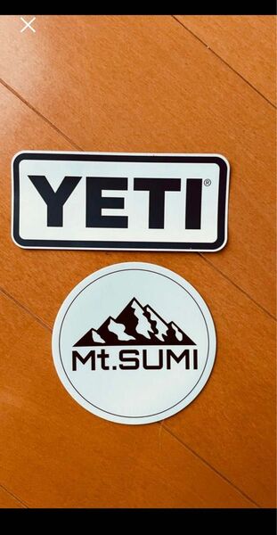 新品 YETI オリジナル 純正 ステッカー　3枚　　　　　　Mt.SUMI ステッカー　1枚