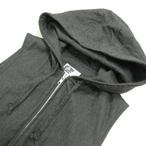 ENGINEERED GARMENTS エンジニアドガーメンツ メンズ アウター チェック フードベスト GRAY XS_画像3