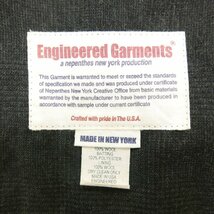 ENGINEERED GARMENTS エンジニアドガーメンツ メンズ アウター チェック フードベスト GRAY XS_画像9