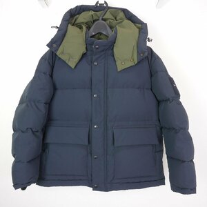 22AW COMME des GARCONS HOMME コムデギャルソン オム アウター ポリエステルタフタワッシャー加工 ダウンジャケット NAVY XS HJ-J026