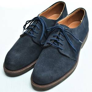  rare! condition * 80s USA made L.L.Bean blue suede shoes Vintage leather shoes lady's 9