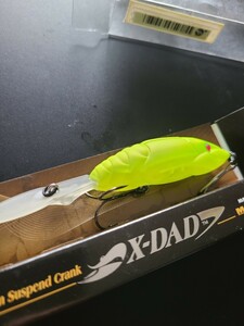 未使用品 メガバス Megabass X-DAD イトウチャート