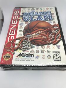 新品 【College Slam】 北米版セガ ジェネシス用ソフト ②