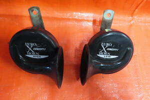 BY3910 sound out Ok euro horn /EURO X CONCEPT-1/HORN horn black /2 piece set 