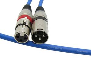 XLR cable 2 ps 1 set 2.0m | cable :CANARE Canare L-4E6S | plug : generic