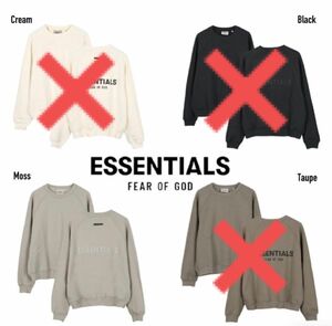 【即日発送】FOG ESSENTIALS エッセンシャルズ　L モス　スウェット　トレーナー　 トップス　長袖