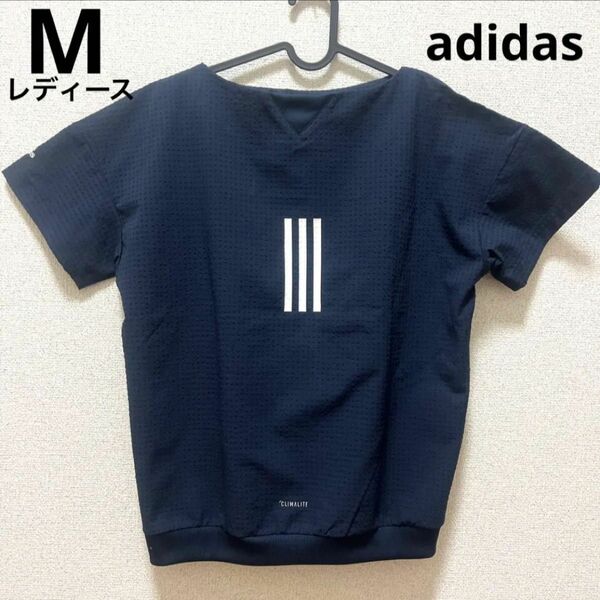 【670】adidas シャツプルオーバー 半袖Tシャツ