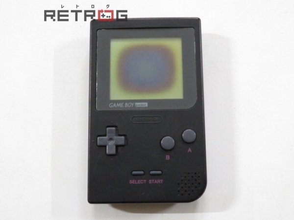 超話題新作 ☆ゲームボーイ ポケット 任天堂☆№三 ブラック本体 携帯用