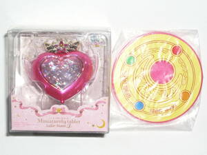  Sailor Moon 2 позиций комплект ( миниатюра Lee планшет 3.. moon compact /. женщина. ассортимент коллекция 2 Raver Coaster преображение брошь )