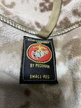 米軍実物 USED ECWCS　U.S.M.C. PECKHAM社製 POLARTEC フリースジャケット DESERT MARPAT SR_画像5