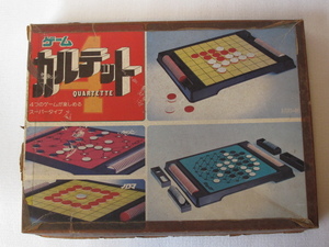 ◇当時物　昭和レトロ　ゲームのはなやま　ゲームカルテット　ボードゲーム　　元箱付き　レトロ　昭和のゲーム