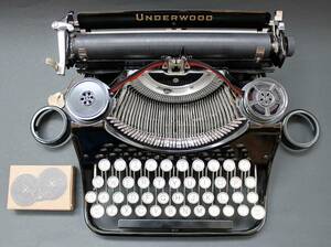 【美品】 1935 UNDERWOOD PORTABLE 【試打新品リボン付】 アンダーウッド タイプライター アンティーク ヴァイオレット・エヴァーガーデン