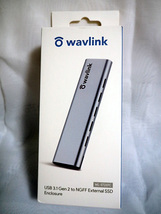 新品未開封　Wavling　USB M.2 NVMe SSD外部ケース・230520_画像1
