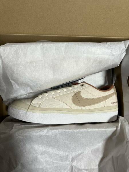 【新品未使用未着用タグ付き】Doyenne × Nike SB Blazer Low Coconut Milk and Rattan サイズ:US8.5 26.5㎝