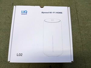 HK1365 UQ WiMAX Wi-Fi HOME L02 ルーター HUAWEI ファーウェイ 動作OK 現状品 