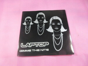 え6　Lap top / GIMME THE NITE REX-001B EP盤レコード　アナログ　ロック