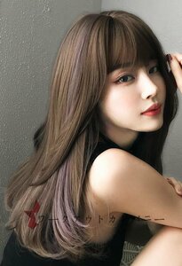  new arrival * person wool 100% full wig wig long strut Sara Sara nature 