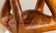 大人気★アンティーク調 レトロ チーク 木製 椅子 花台 家庭用_画像6