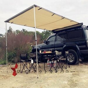 Высококачественный ★ Сторона -O'de Car Side Awning Tent Tent Caside Tarp Simple Aluminum сплав лагерь на открытом воздухе