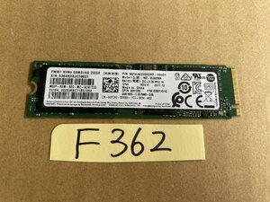 送料無料 PM961 NVMe SAMSUNG 256GB NVMe M.2 SSD 使用時間7407H★F362