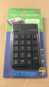 送料無料★新品★ELECOM エレコム テンキーボード TEN KEYBOARD 有線 USB接続 Mサイズ ブラック TK-TCM011