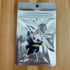 CR crazy raccoon ラス キーホルダー