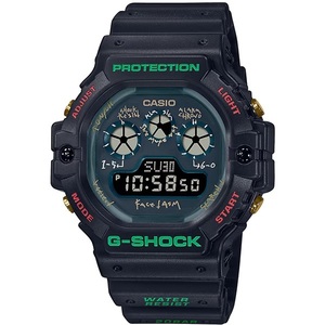 超特価★新品 カシオ正規保証付き★G-SHOCK 限定品 DW-5900FA-1JR [FACETASMコラボ] デジタル 20気圧防水 耐衝撃 メンズ腕時計 送料無料