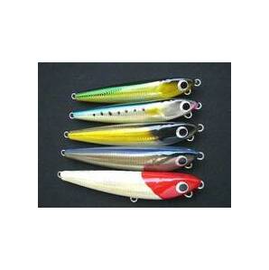 ★■ウッド製■★5色組■ツインアイ ジャークミノー★STRPー11S【KEN craft】シーケンシャル レッドペン