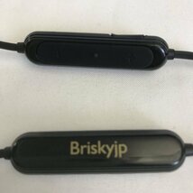 Briskyjp Bluetoothイヤホン 型番：QE200 (ブラック) マグネット搭載 【訳あり：説明書欠品】 47 00056_画像4