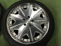 送料無料 WORK ヴァリアンツァ 19×8.0J+58 5H114.3 ダンロップ エナセーブ RV504 225/45R19 オデッセイ_画像4