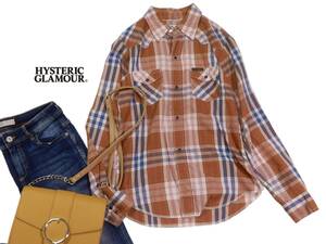  Hysteric Glamour hi stereo liksHysteric Glamour adult casual * check western shirt Free